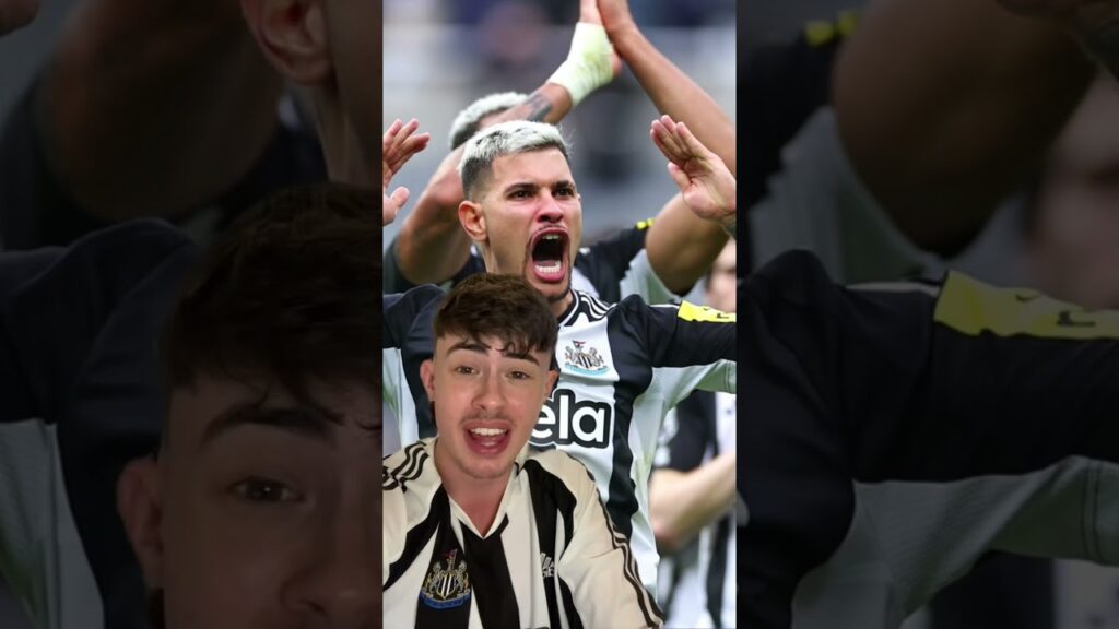 Bruno Guimarães TATTOOS NEWCASTLE on HIMSELF for LIFE! 🥹🇧🇷 #nufc #newcastleunited #geordiejosh
