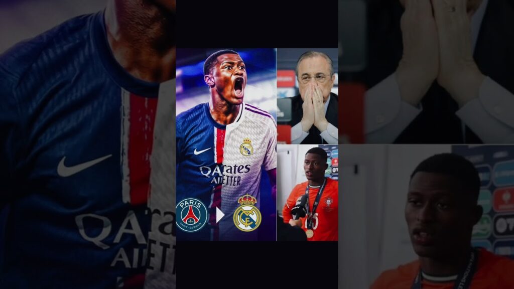 El Real Madrid quería fichar a Nuno Mendes El medio español nos informa #realmadrid #paris