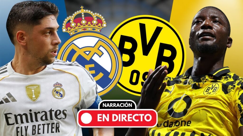 REAL MADRID 🆚 BORUSSIA DORTMUND | 🔴 EN DIRECTO | NARRACIÓN MUNDIAL DE CLUBES