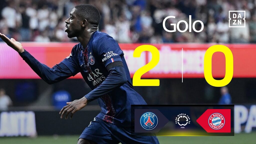 Golo de Dembélé | PSG 2-0 Bayern | FIFA Mundial de Clubes
