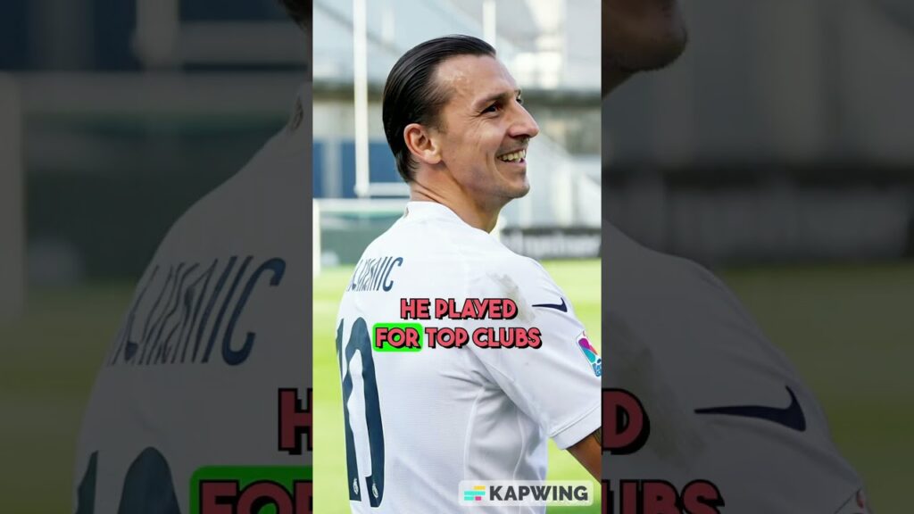 Zlatan Ibrahimović is a legendary Swedish footballer🐐⚽️🥰 #zlatan #julianbrandt #footballshorts