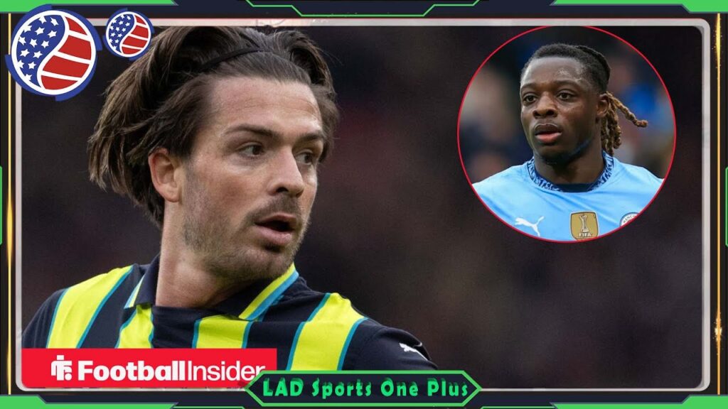 Jack Grealish reacts to Jeremy Doku's message after Man City masterclass