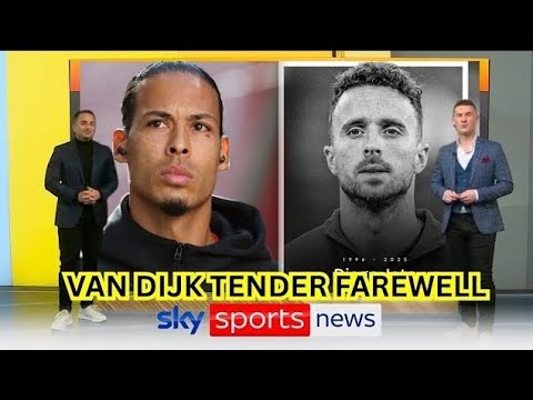 💔😢 VIRGIL VAN DIJK BREAKS DOWN IN TEARS OVER DIOGO JOTA’S DEATH 😱 “I STILL CAN’T BELIEVE IT...” 🚨🕊️