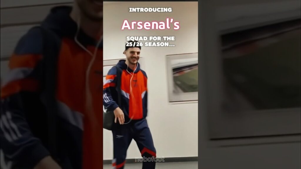Introducing Arsenal’s Squad For The 25/26 Season 👀| #football • #edit • #arsenal |