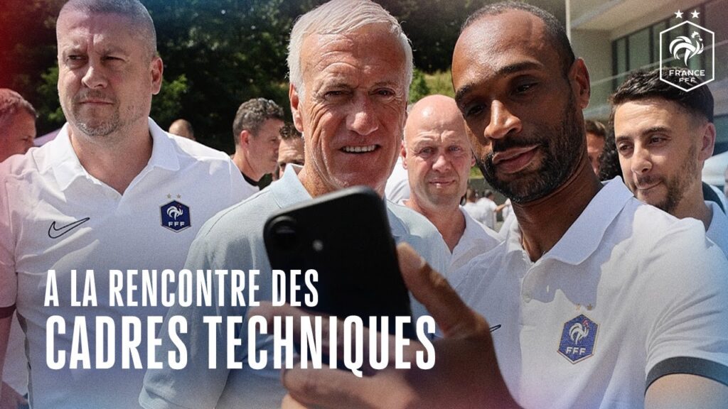 Le staff des Bleus au Séminaire des Cadres Techniques
