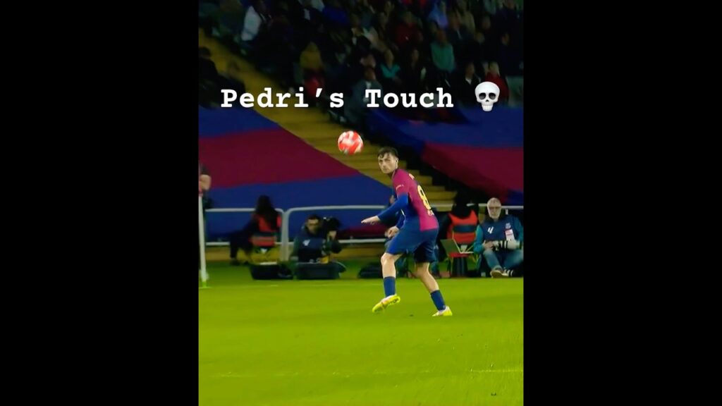 Pedri’s Touch 💀 #football #pedri #barca