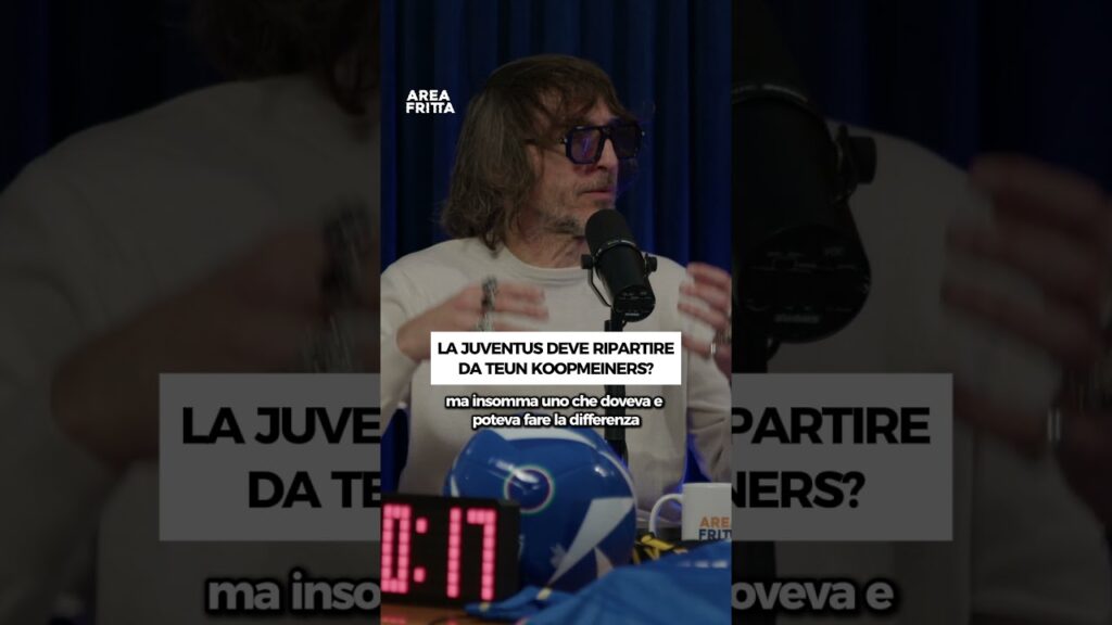 LA JUVENTUS DEVE RIPARTIRE DA TEUN KOOPMEINERS?