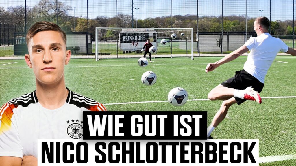 Fussball Challenge vs. Nico Schlotterbeck |  Wie gut ist der DFB-Star ?