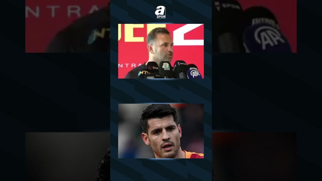 Okan Buruk: "Alvaro Morata'nın Yeni Sezonda Bizimle Olmasını İstiyoruz"