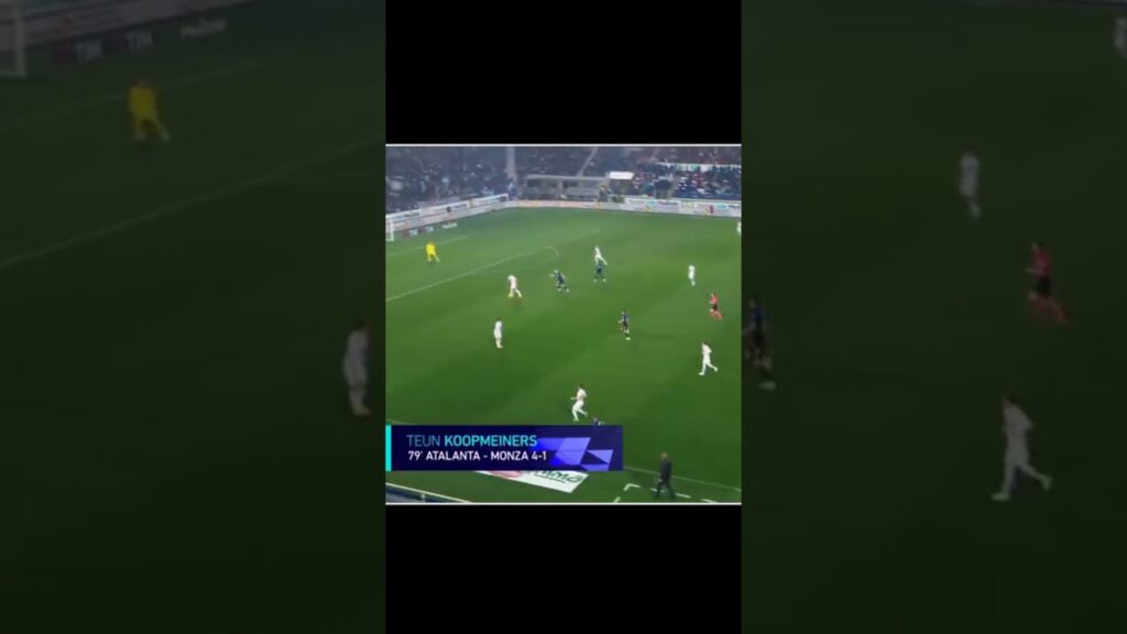 Teun Koopmeiners With The AUDACITY to Try This Lob...And the SKILL to Pull It Off #SerieAHighlights