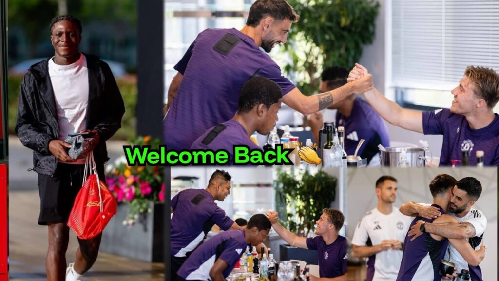 Dorgu new hair,Dalot, Bruno Fernandes, Chido Obi, Hojlund, Casemiro...are BACK to Manchester United