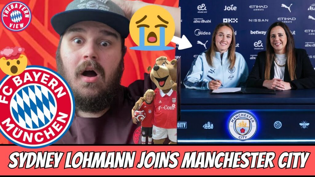 Sydney Lohmann joins Manchester City! NO NO NO! - Bayern Munich Frauen News