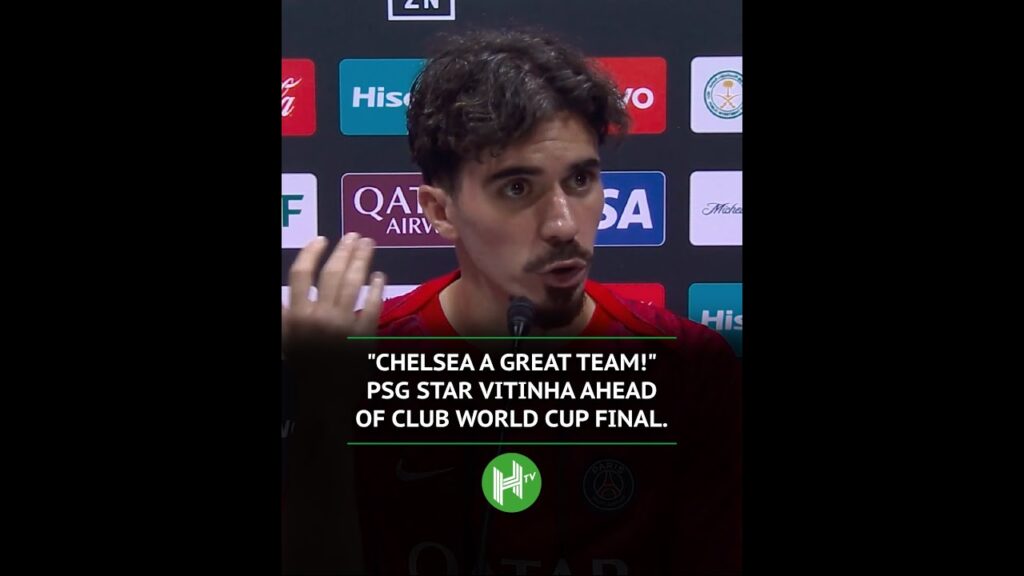 Chelsea a GREAT team! Vitinha on Club World Cup final opponents 🤝