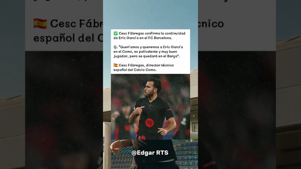 se queda Eric García