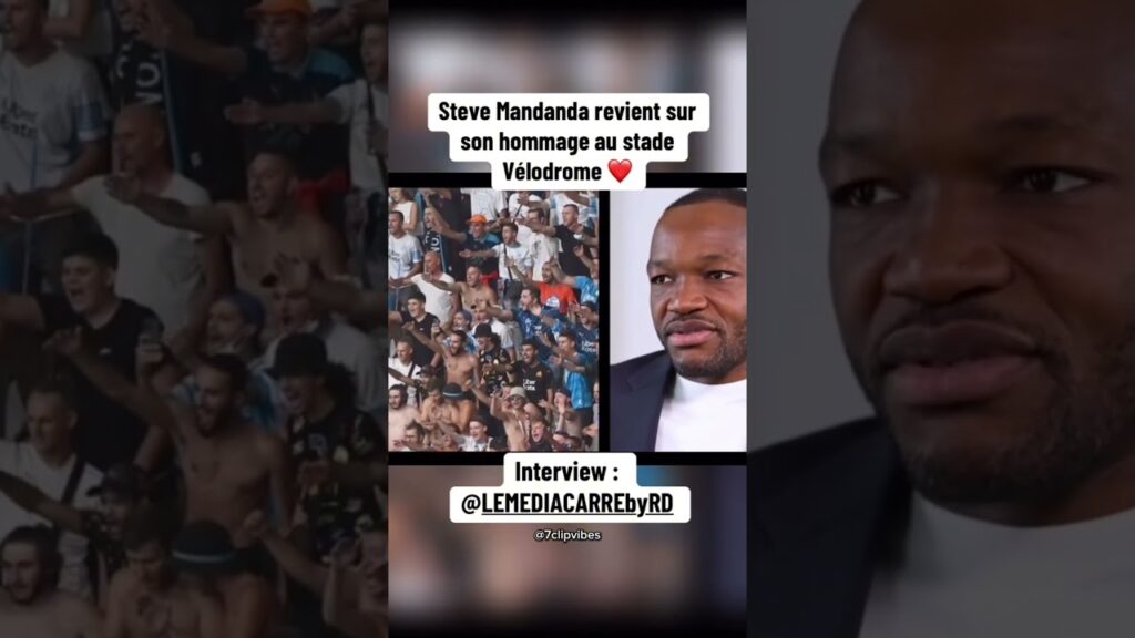 Steve Mandanda revient sur son hommage au stade Vélodrome ! 🩵🤍 #TeamOM #ExOM
