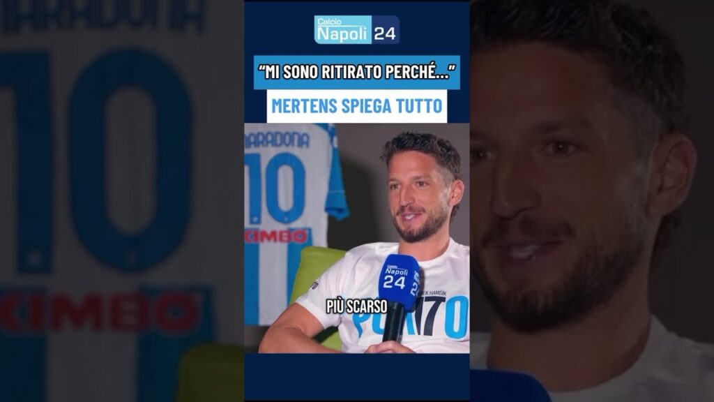 Dries Mertens rivela: "Ecco i motivi del mio RITIRO dal calcio" ❌⚽🥲