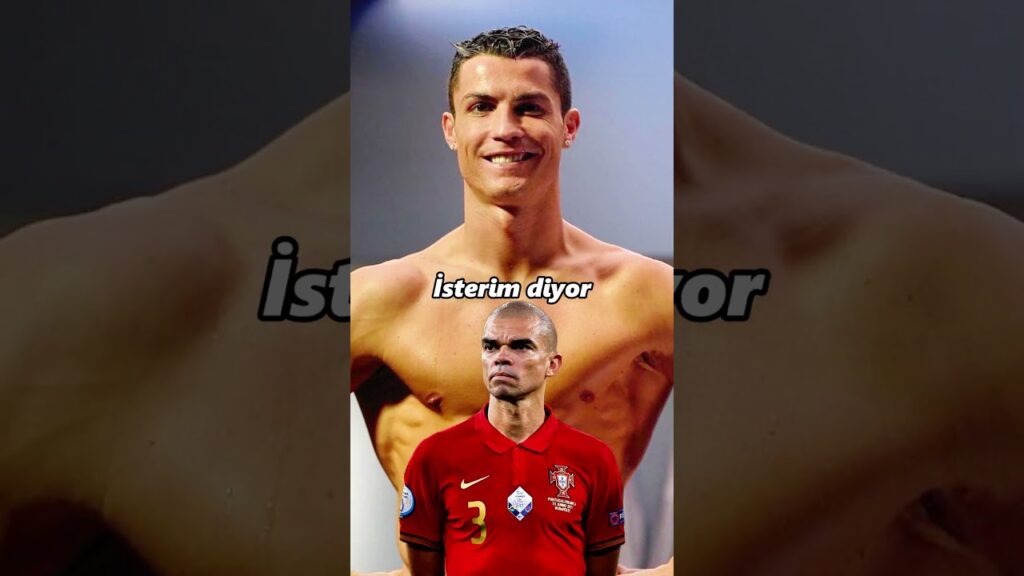 Ronaldo ve Pepe arasındaki gerçek dostluk #shorts #futbol #ronaldo