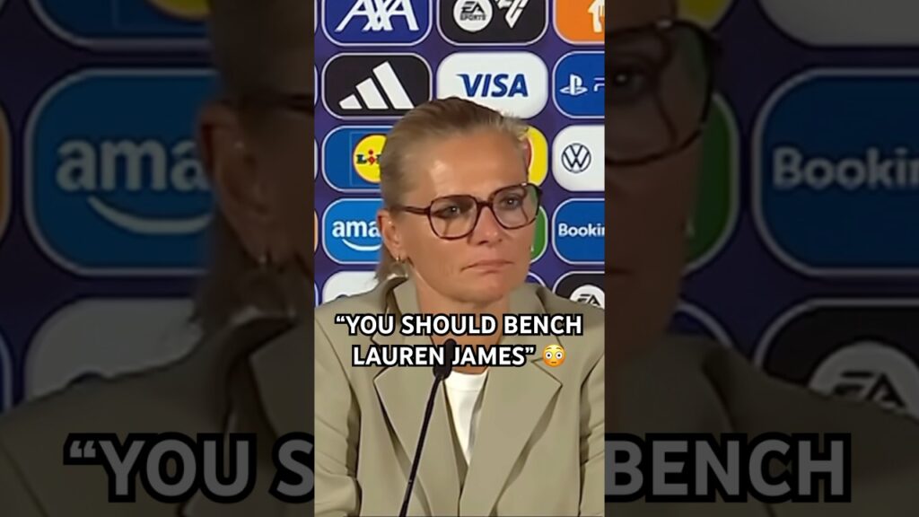 Sarina Wiegman SHUTS DOWN Lauren James criticism 👀