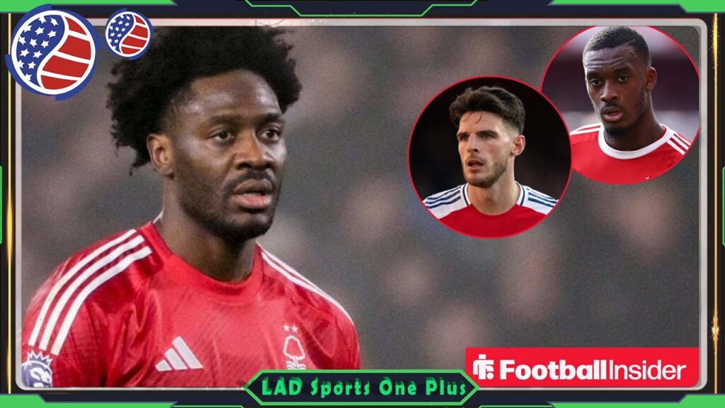 Declan Rice, Hudson Odoi react to message from Nottingham Forest ace Ola Aina