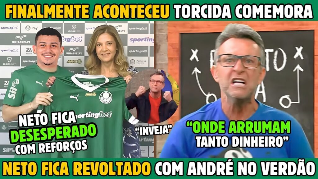 🚨CONTRATO ATÉ 2029! ANDRÉ É O NOVO REFORÇO DO PALMEIRAS E RIVAIS FICAM DESESPERADOS NOTICIAS VERDÃO!