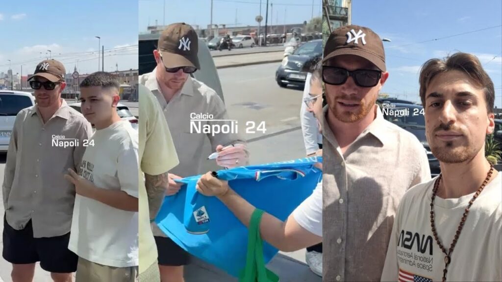 KEVIN DE BRUYNE è a NAPOLI: guardate cosa sta facendo stamattina! 😍💙