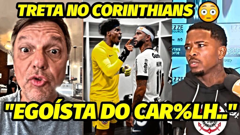 “O CARA TOMOU UM ESCULACH0 NO VESTIÁRIO, PARTIU PRA CIMA DO..” A TRETA DE MEMPHIS NO CORINTHIANS