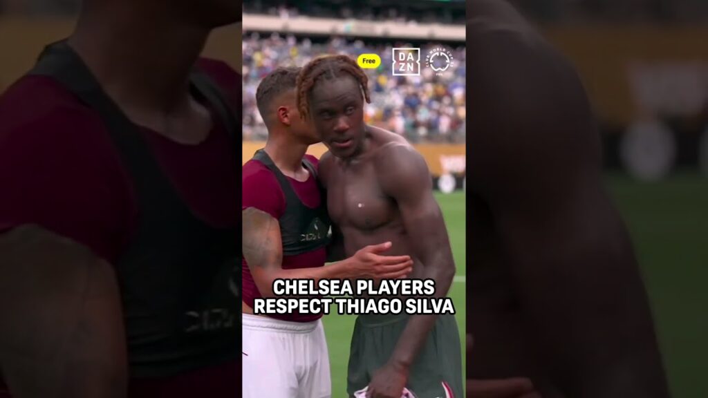 Chelsea Players Show RESPECT To Thiago Silva