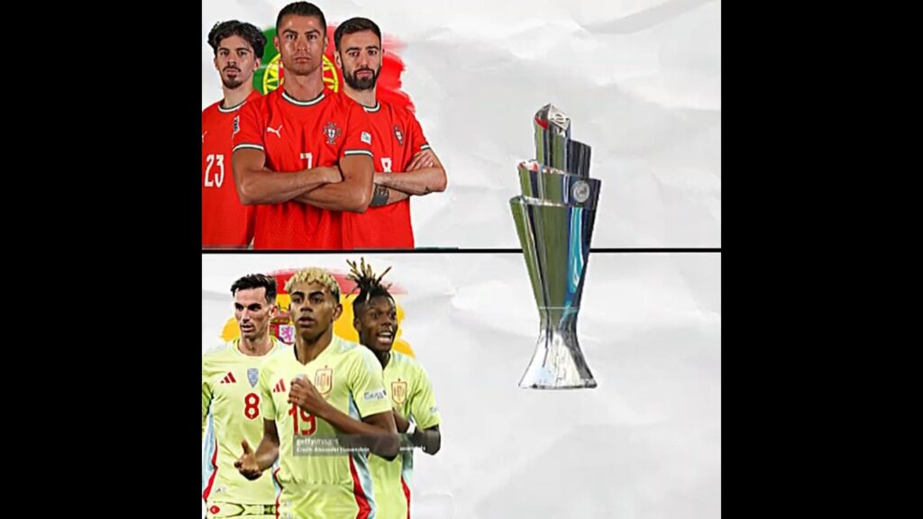 Portugal Wins UEFA Nations League 2025! Ronaldo x Bruno x Vitinha vs Yamal x Nico: Trophy Showdown!