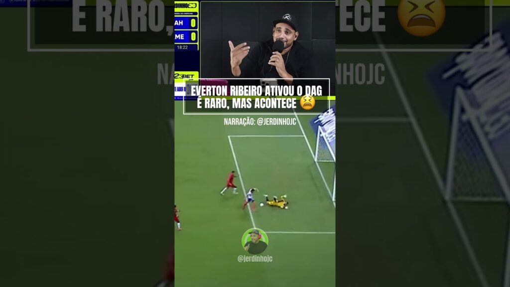 Até tu, Everton Ribeiro? A Prima Graça não perdoou esse gol perdido! 😩 #jerdinhojc