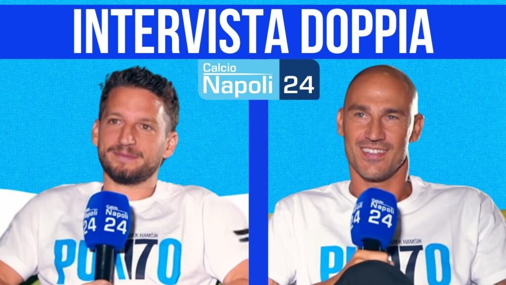 INTERVISTA DOPPIA Mertens e Cannavaro: chi è più NAPOLETANO? 💙🌋🤣