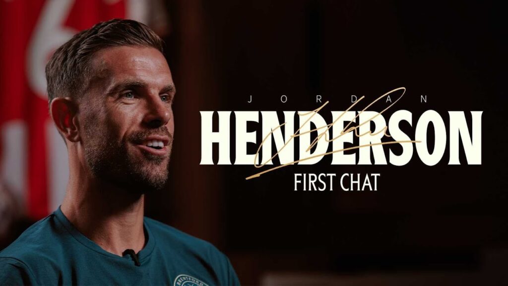 JORDAN HENDERSON'S first interview as a Brentford player 🔴🐝