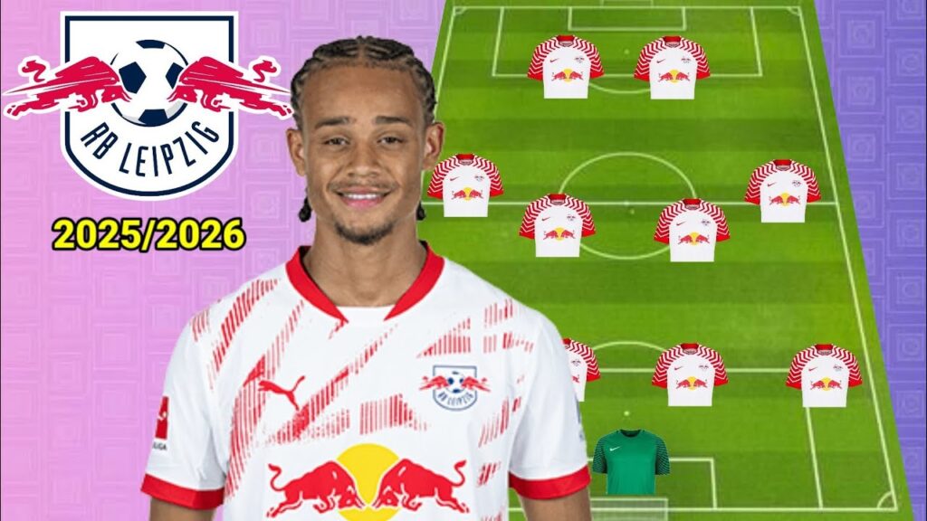 RB Leipzig 2025/2026 Predicted Lineup With Johan Bakayoko under Ole Werner 4 4 2 Formation