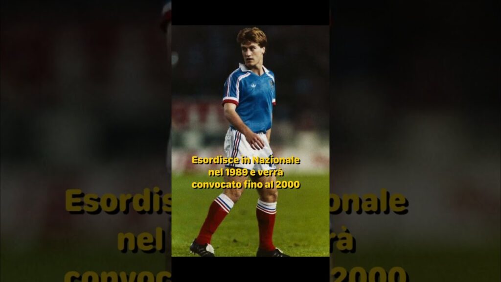 Carriera da giocatore di Didier Deschamps in attività dal 1996 al 2001 🇫🇷⚽️