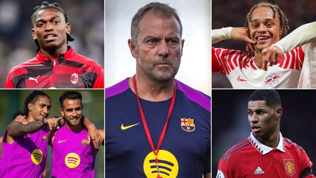 BARCELONA MEET WITH XAVI SIMONS' AGENT - RAFAEL LEAO & RASHFORD UPDATES - FLICK SPEAKS TO THE MEDIA!