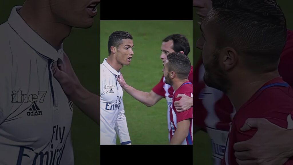 Ronaldo VS Koke & Simeone ☠️ #cristiano #ronaldo #koke #simeone #football #edit #fyp #viral