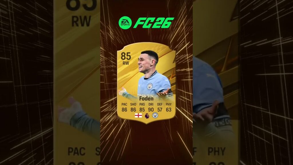 EVOLUTION OF PHIL FODEN 👑 #fifa #foden #manchestercity