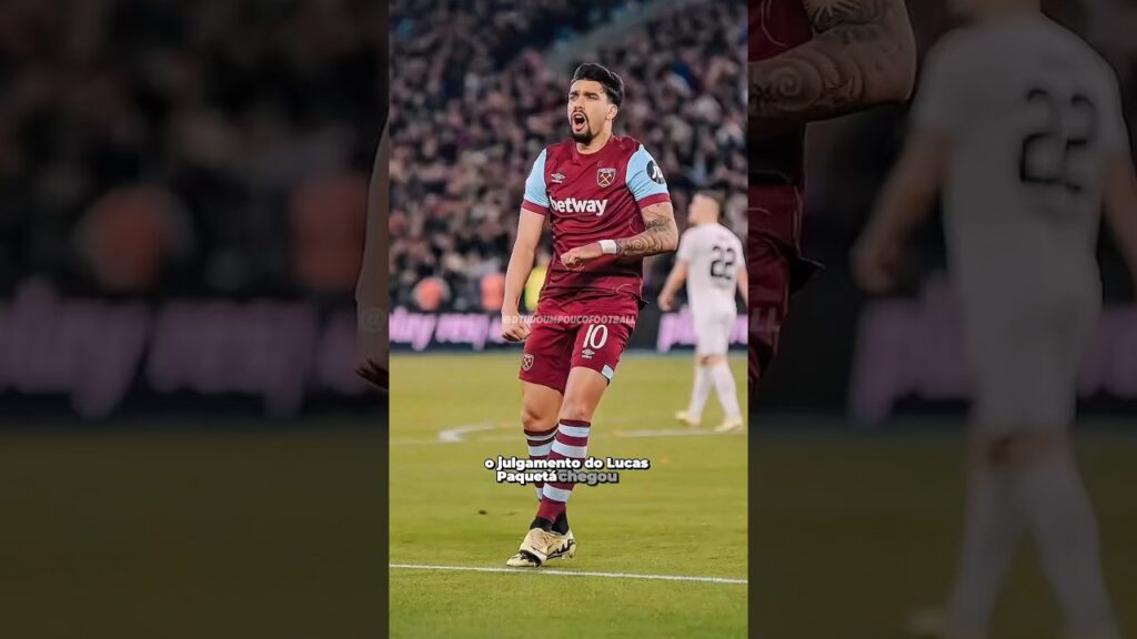 ACABOU PARA O LUCAS PAQUETÁ #shorts #futebol #lucaspaquetá #premierleague
