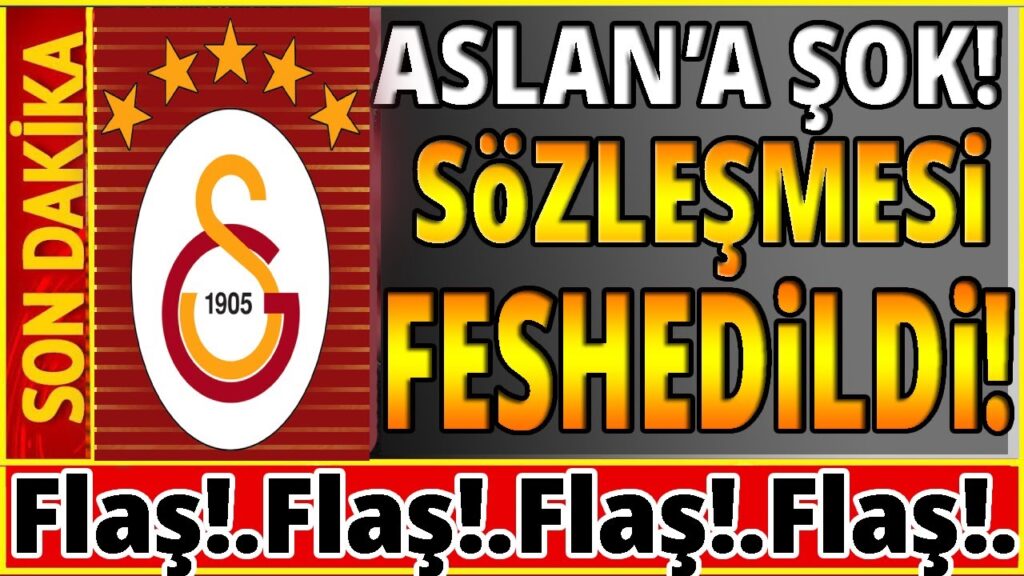 GALATASARAY'A ŞOK! İŞTE SÖZLEŞMESİ İPTAL EDİLEN İSİM..