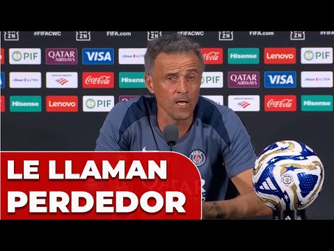 LUIS ENRIQUE RESPONDE a un periodista que le llama "PERDEDOR"