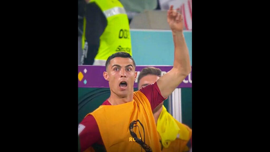 Ronaldo's reaction to Diogo Costa Mistake🤯
