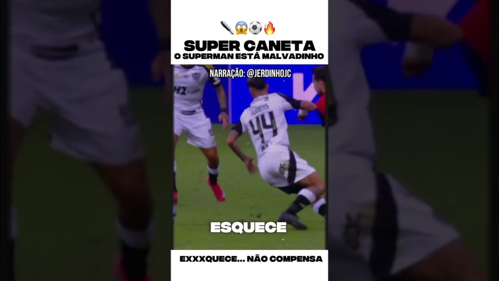 Everton Ribeiro aplicou a super caneta! 🤣 Jogadaça digna de super-herói! #jerdinhojc