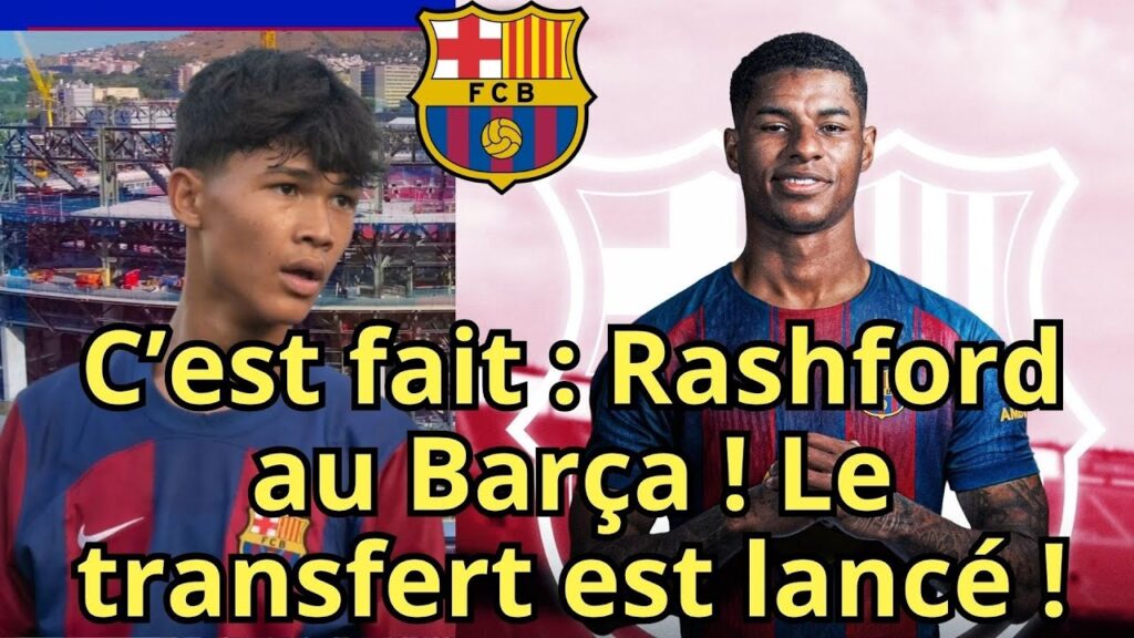 Marcus Rashford au Barça ? Offre officielle envoyée et Hansi Flick convaincu !