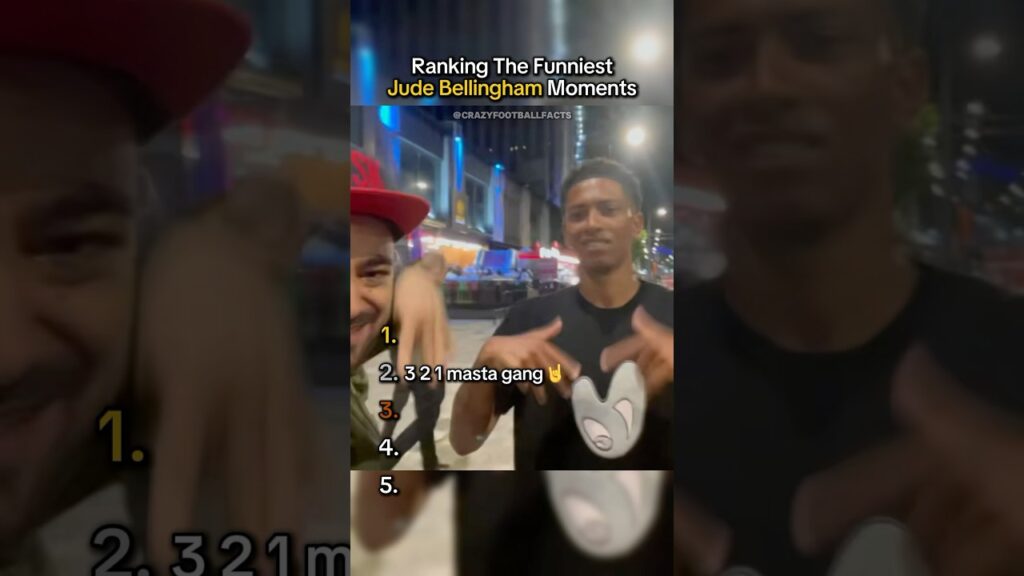 Ranking The Funniest Jude Bellingham Moments 😂😜