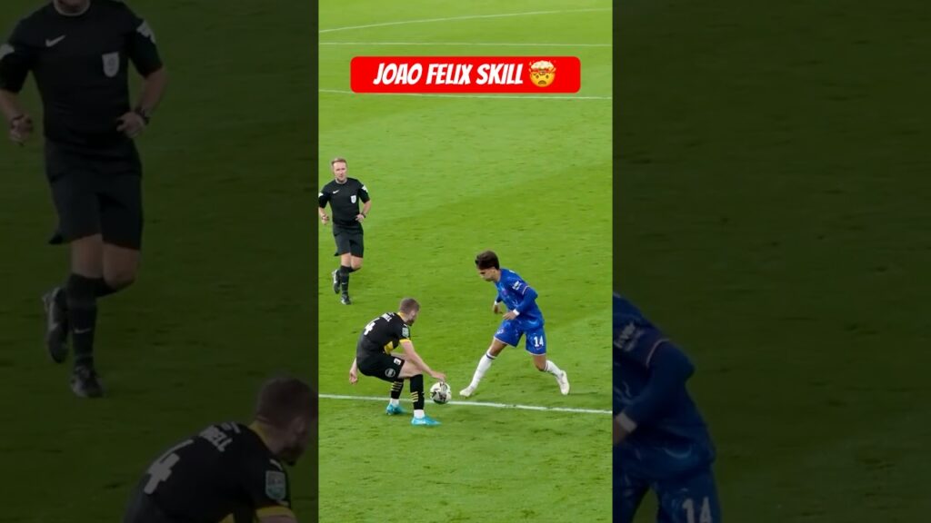 Joao Felix crazy nutmeg skill 🤯