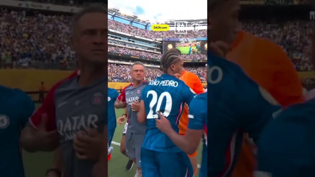 ¡SALTARON CHISPAS ENTRE LUIS ENRIQUE Y JOAO PEDRO! 🤯🤯🤯🤯 #FIFACWC