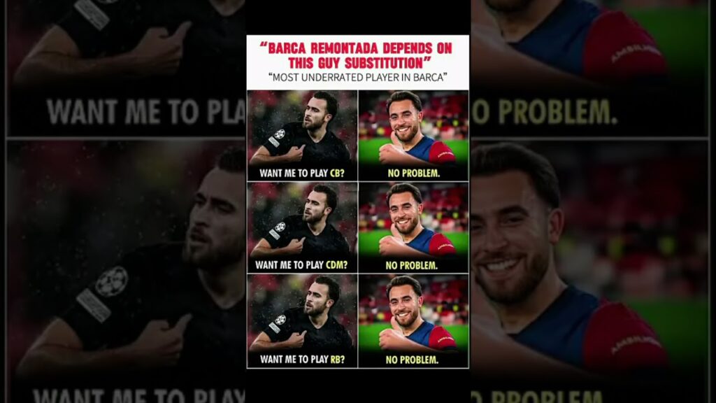 Our Silent Hero | Eric Garcia 🧠🔵🔴#fcbarcelona #ericgarcia #barça2025 #underratedplayer #trendingnow