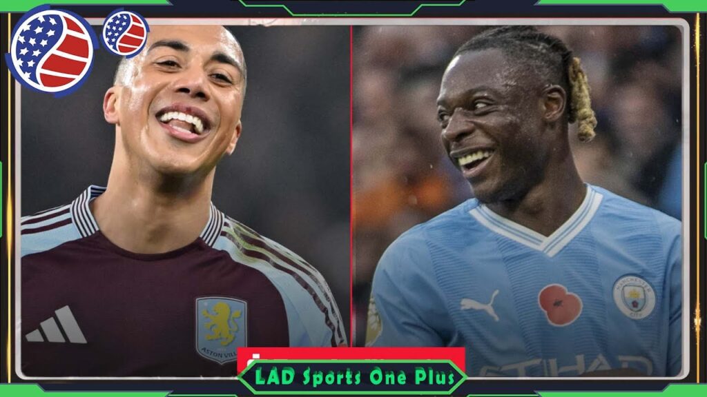 Aston Villa star Youri Tielemans reacts to message from Man City ace Jeremy Doku