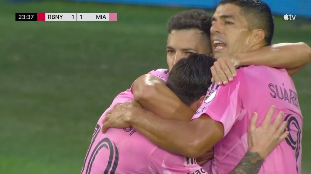 🎩✨ TREMENDA ASISTENCIA de MESSI para el GOL de ALBA | New York Red Bulls 1-1 Inter Miami | MLS 2025