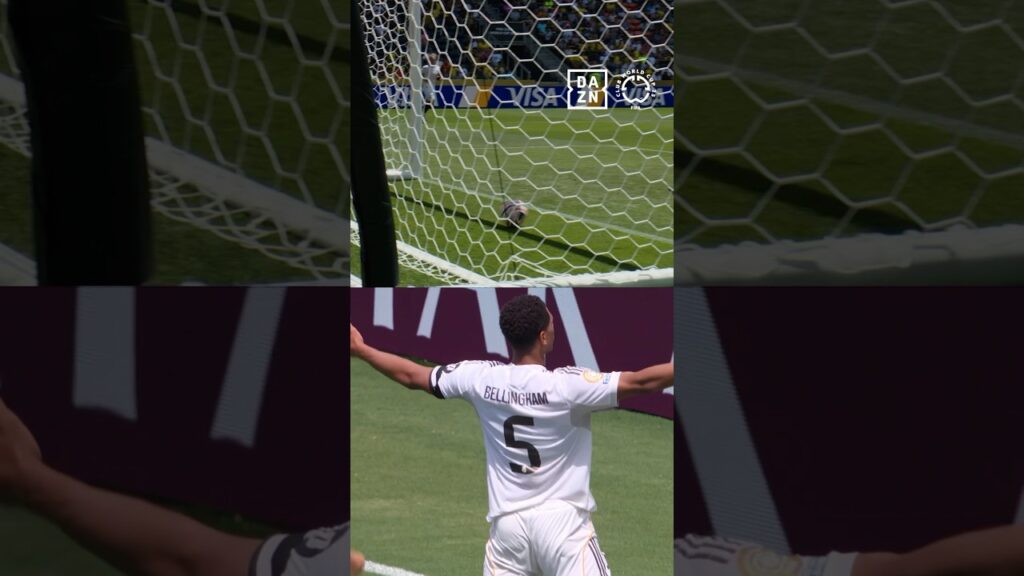 Jobe and Jude Bellingham scoring at the Club World Cup
