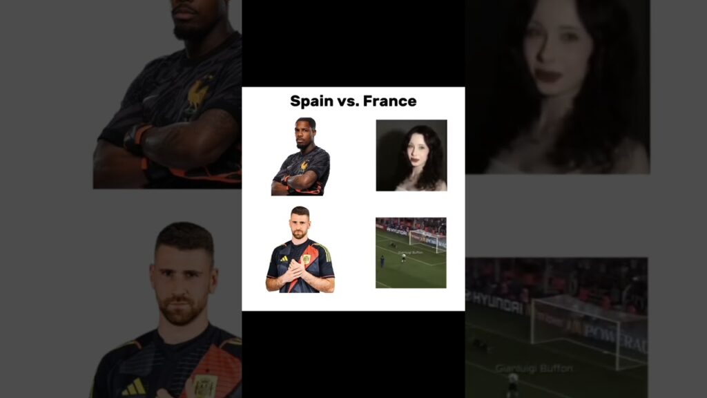 Mike Maignan😅 vs unai simon💀..#spain #france #mikemaignan #maignan #unaisimon #simon #buffon